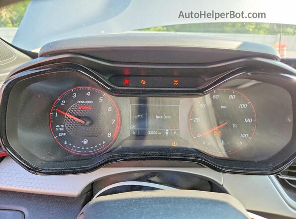 KL77LGE23RC049906 2024 CHEVROLET TRAX Silver Widok zestawu wskaźników