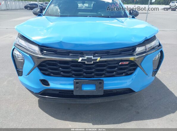 KL77LGE23RC198347 2024 CHEVROLET TRAX Light Blue Widok z przodu