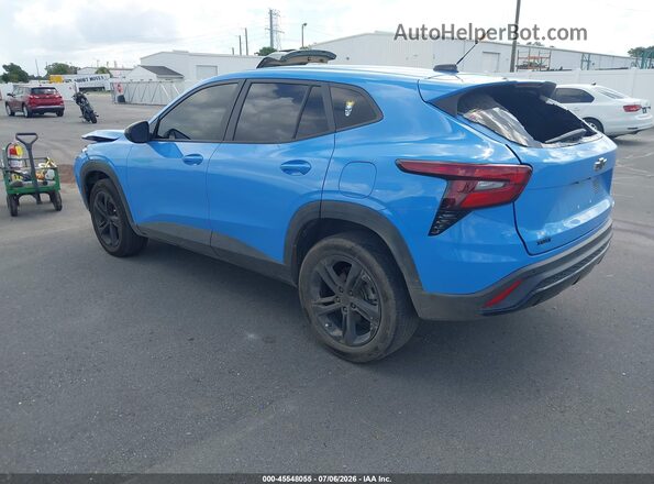 KL77LGE23RC198347 2024 CHEVROLET TRAX Light Blue Tył lewy