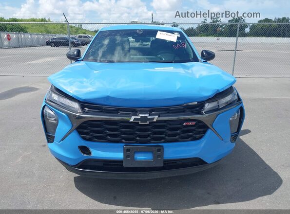 KL77LGE23RC198347 2024 CHEVROLET TRAX Light Blue Widok zestawu wskaźników