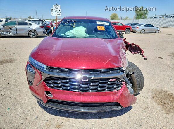 KL77LGE23RC205913 2024 CHEVROLET TRAX Red Դիմացի տեսք