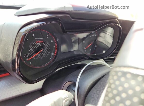 KL77LGE23RC205913 2024 CHEVROLET TRAX Red Սարքավորումների վահանակի տեսք