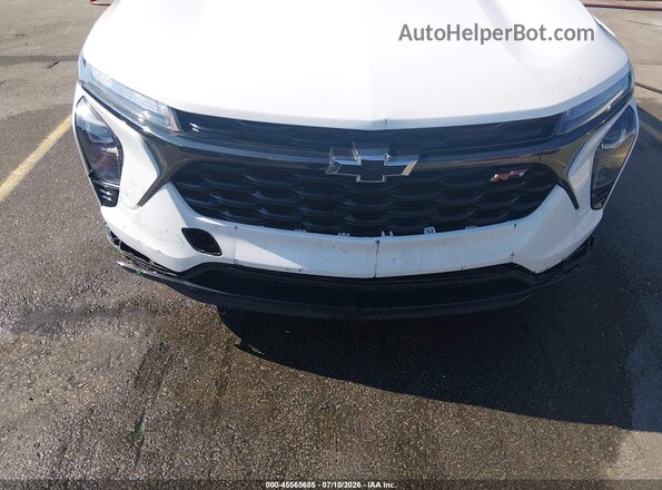 KL77LGE24RC076788 2024 CHEVROLET TRAX White Widok z przodu