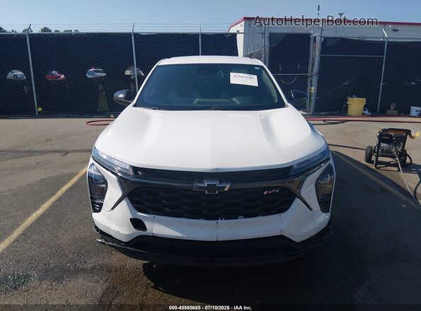 KL77LGE24RC076788 2024 CHEVROLET TRAX White Widok zestawu wskaźników