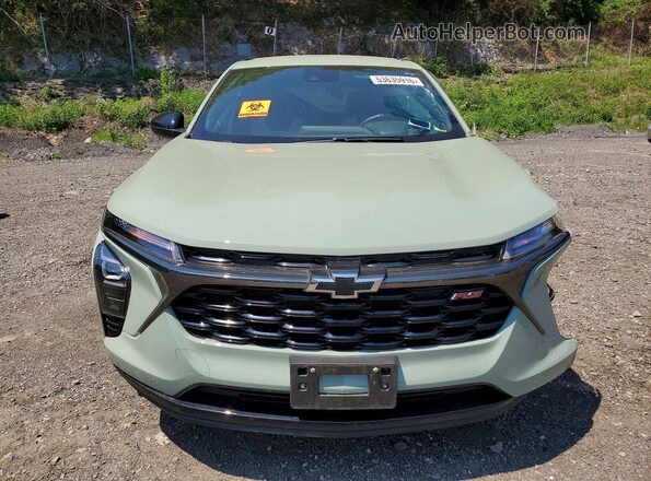 KL77LGE24RC151781 2024 CHEVROLET TRAX Green Դիմացի տեսք