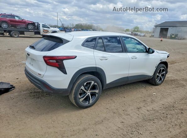 KL77LGE24RC186482 2024 CHEVROLET TRAX White Rear right