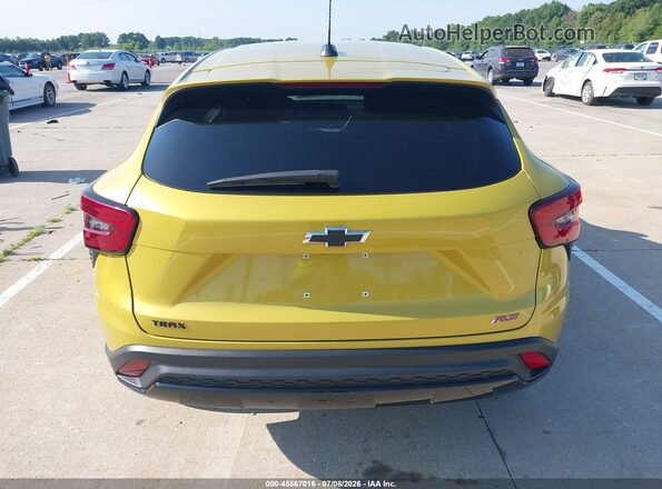 KL77LGE25RC031715 2024 CHEVROLET TRAX Yellow 