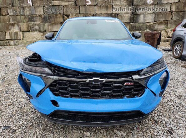 KL77LGE25RC041788 2024 CHEVROLET TRAX Blue წინა ხედი