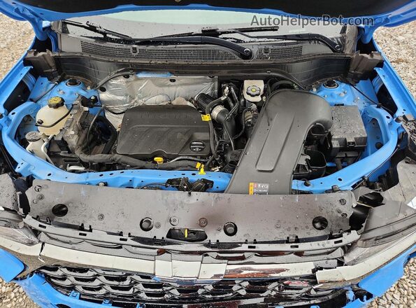 KL77LGE25RC041788 2024 CHEVROLET TRAX Blue ძრავის განყოფილების ხედი