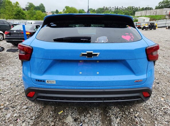 KL77LGE25RC041788 2024 CHEVROLET TRAX Blue უკანა ხედი