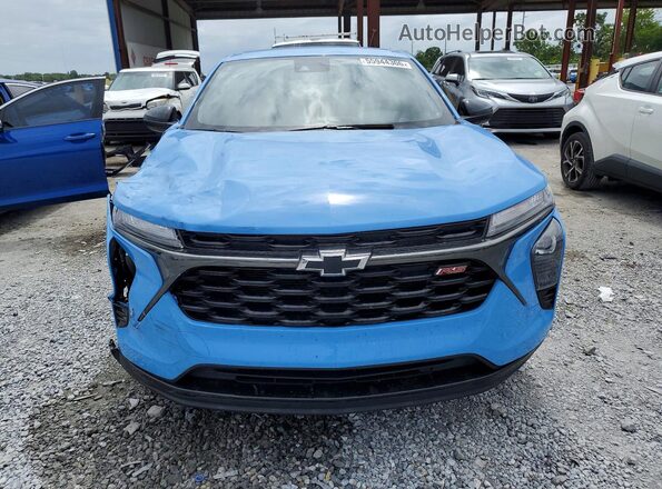 KL77LGE25RC059952 2024 CHEVROLET TRAX Blue Widok z przodu