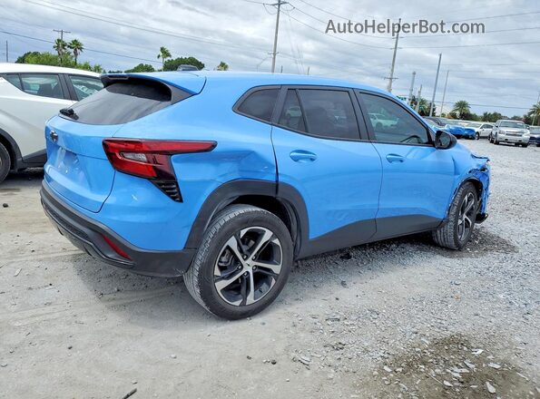 KL77LGE25RC059952 2024 CHEVROLET TRAX Blue Tył prawy