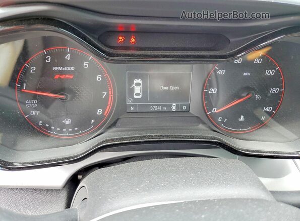 KL77LGE25RC059952 2024 CHEVROLET TRAX Blue Widok zestawu wskaźników