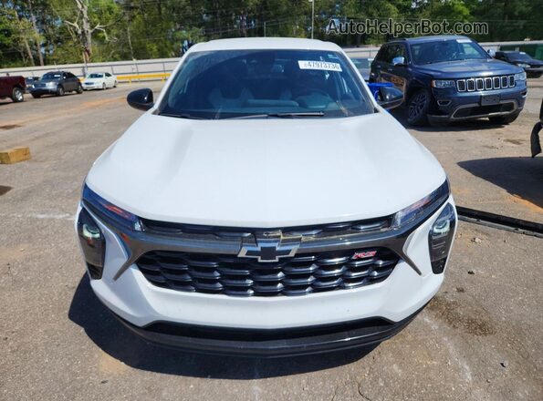KL77LGE25RC149232 2024 CHEVROLET TRAX White Вид спереду