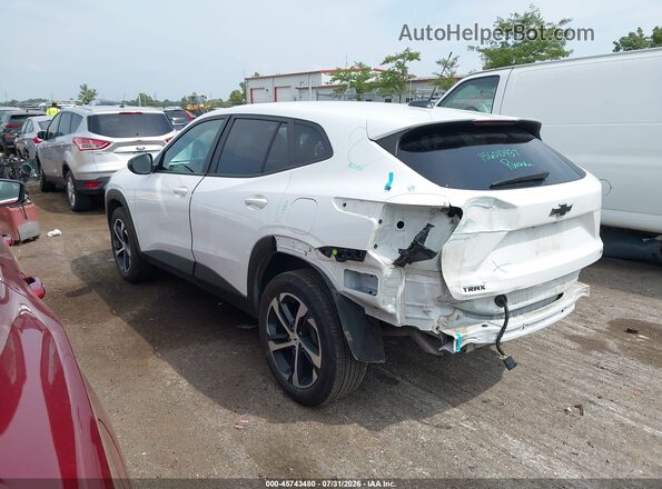KL77LGE25RC203094 2024 CHEVROLET TRAX Белый Задняя левая четверть
