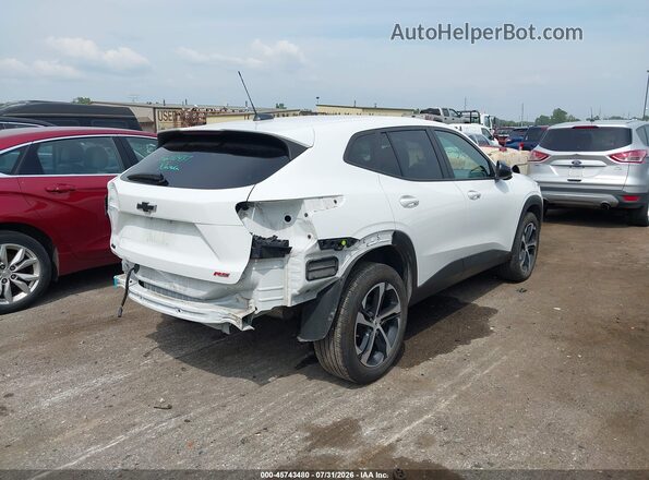 KL77LGE25RC203094 2024 CHEVROLET TRAX Белый Задняя правая четверть