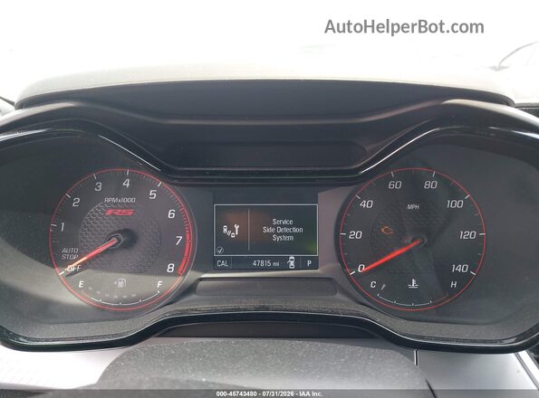 KL77LGE25RC203094 2024 CHEVROLET TRAX Белый Вид задних сидений