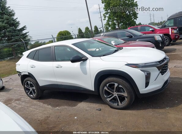 KL77LGE25RC203094 2024 CHEVROLET TRAX Белый Панорамный вид салона 360°