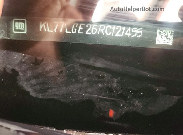 KL77LGE26RC121455 2024 CHEVROLET TRAX Black Սալոնի 360 աստիճան տեսք