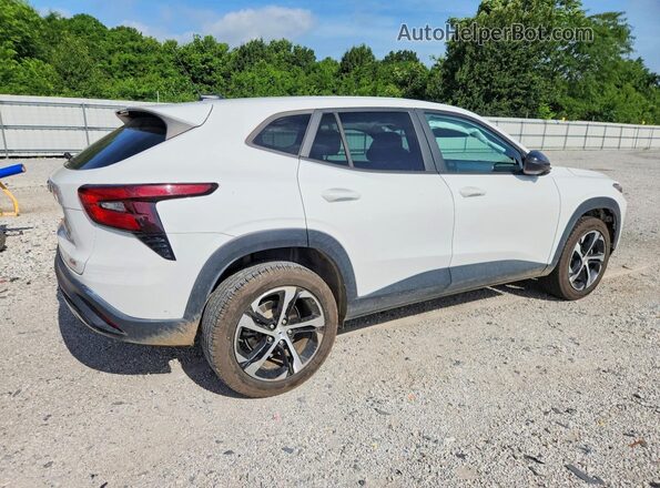 KL77LGE27RC067356 2024 CHEVROLET TRAX White Задня права чверть