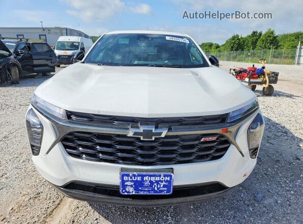 KL77LGE27RC067356 2024 CHEVROLET TRAX White Вид спереду