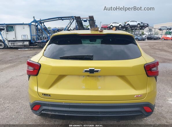 KL77LGE29RC103256 2024 CHEVROLET TRAX Yellow 