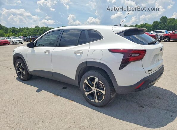 KL77LGE29RC133678 2024 CHEVROLET TRAX White Հետևի ձախ