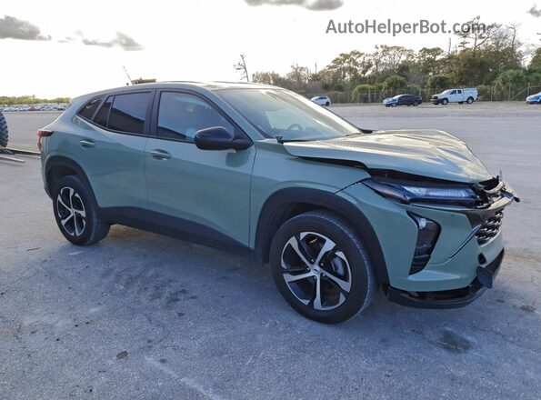 KL77LGE2XRC221557 2024 CHEVROLET TRAX Green Առջևի աջ