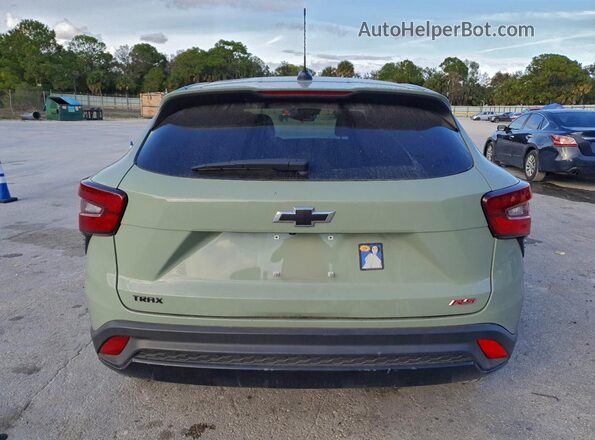 KL77LGE2XRC221557 2024 CHEVROLET TRAX Green Հետևի տեսք