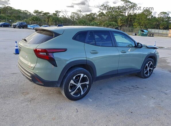 KL77LGE2XRC221557 2024 CHEVROLET TRAX Green Հետևի աջ