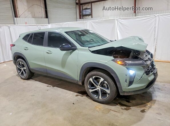 KL77LGE2XRC222904 2024 CHEVROLET TRAX Green Front right