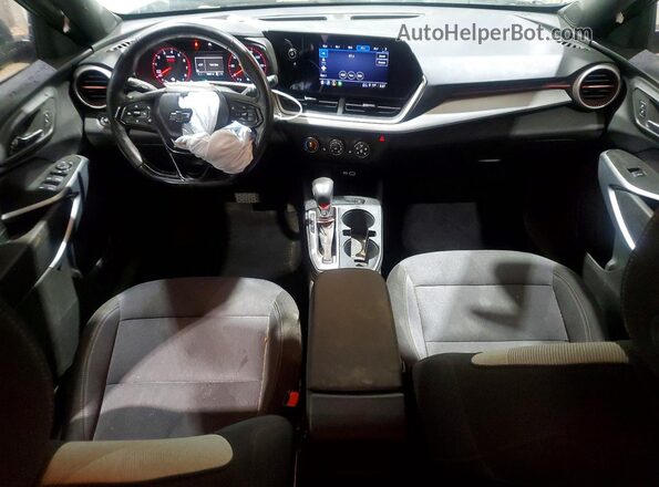 KL77LGE2XRC222904 2024 CHEVROLET TRAX Green Dashboard view