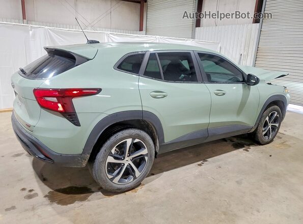 KL77LGE2XRC222904 2024 CHEVROLET TRAX Green Rear right