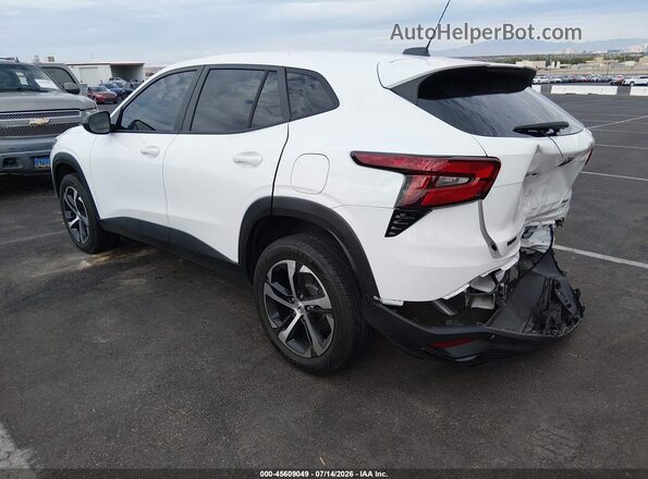 KL77LGE2XRC235359 2024 CHEVROLET TRAX White Rear left