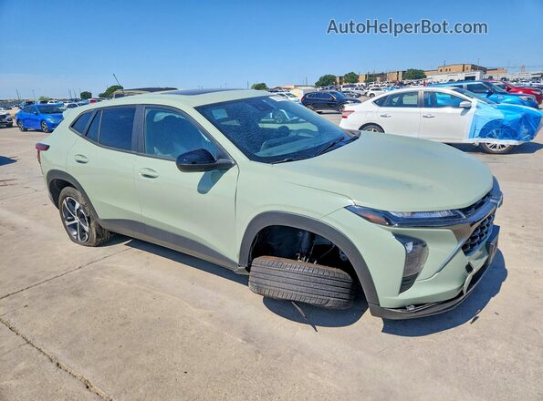 KL77LGE2XRC239251 2024 CHEVROLET TRAX Green წინა მარჯვენა