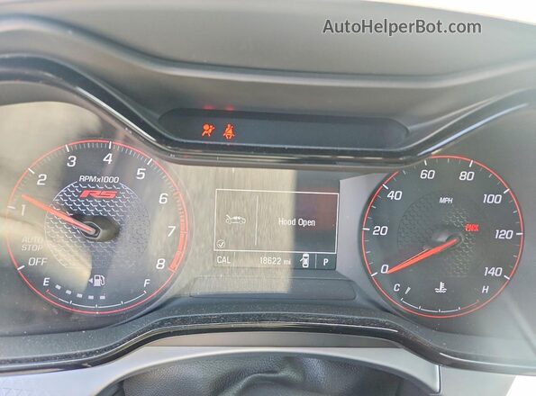 KL77LGE2XRC239251 2024 CHEVROLET TRAX Green ხელსაწყოთა პანელის ხედი