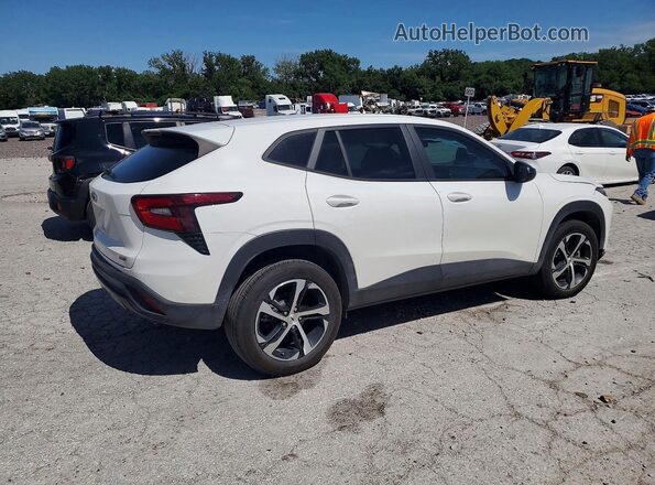KL77LGEP0SC017254 2025 CHEVROLET TRAX White Задня права чверть