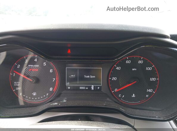 KL77LGEP0SC127155 2025 CHEVROLET TRAX Красный Вид задних сидений