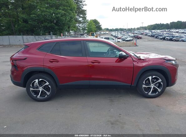 KL77LGEP0SC127155 2025 CHEVROLET TRAX Красный Вид задней части салона