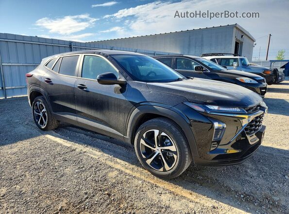 KL77LGEP0SC286905 2025 CHEVROLET TRAX Black Առջևի աջ