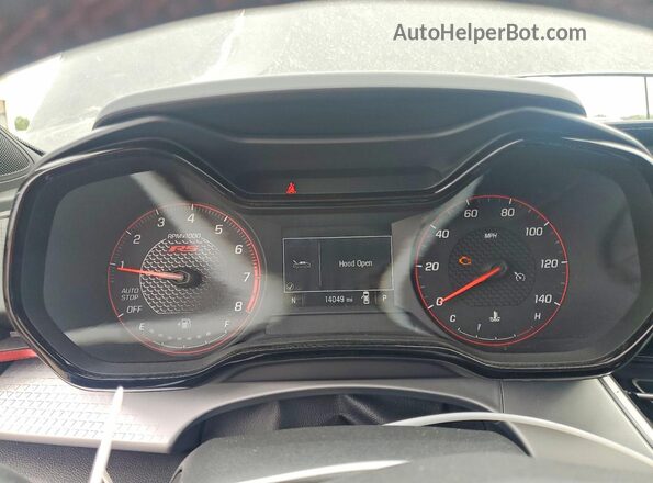 KL77LGEP0TC046772 2026 CHEVROLET TRAX Black Widok zestawu wskaźników