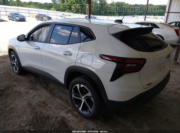 KL77LGEP1SC004383 2025 CHEVROLET TRAX White Задня ліва чверть