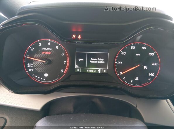 KL77LGEP1SC004383 2025 CHEVROLET TRAX White Вид задніх сидінь