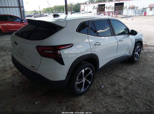 KL77LGEP1SC004383 2025 CHEVROLET TRAX White Задня права чверть