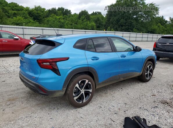 KL77LGEP1SC323590 2025 CHEVROLET TRAX Blue Rear right
