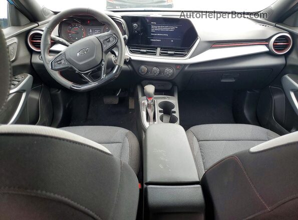 KL77LGEP1SC323590 2025 CHEVROLET TRAX Blue Dashboard view