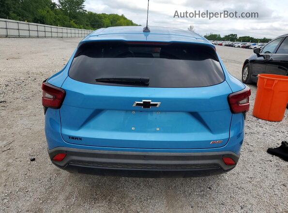 KL77LGEP1SC323590 2025 CHEVROLET TRAX Blue Rear view