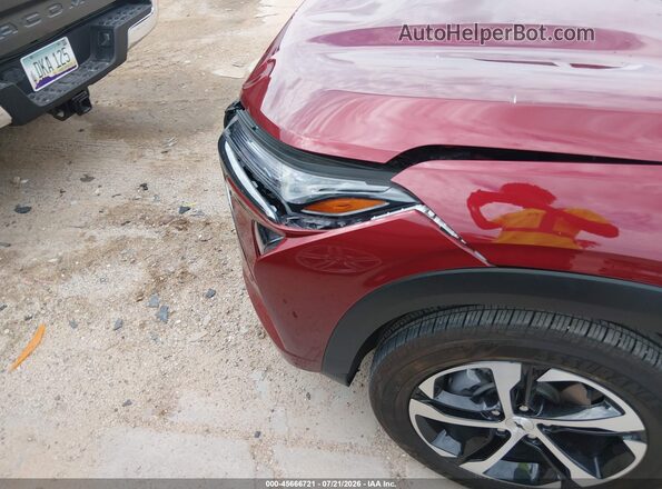 KL77LGEP2SC165387 2025 CHEVROLET TRAX Red Front view