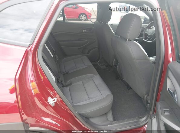 KL77LGEP2SC165387 2025 CHEVROLET TRAX Red VIN sticker view