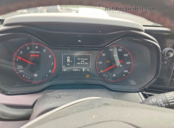KL77LGEP3SC049728 2025 CHEVROLET TRAX Silver Widok zestawu wskaźników